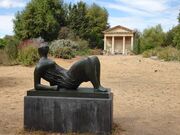 Draped Reclining Figure