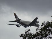 Landing at Heathrow