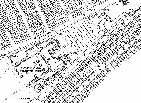 Site map about 1916